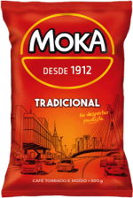 Café Moka Café Torrado e Moído Tradicional Pacote 500g